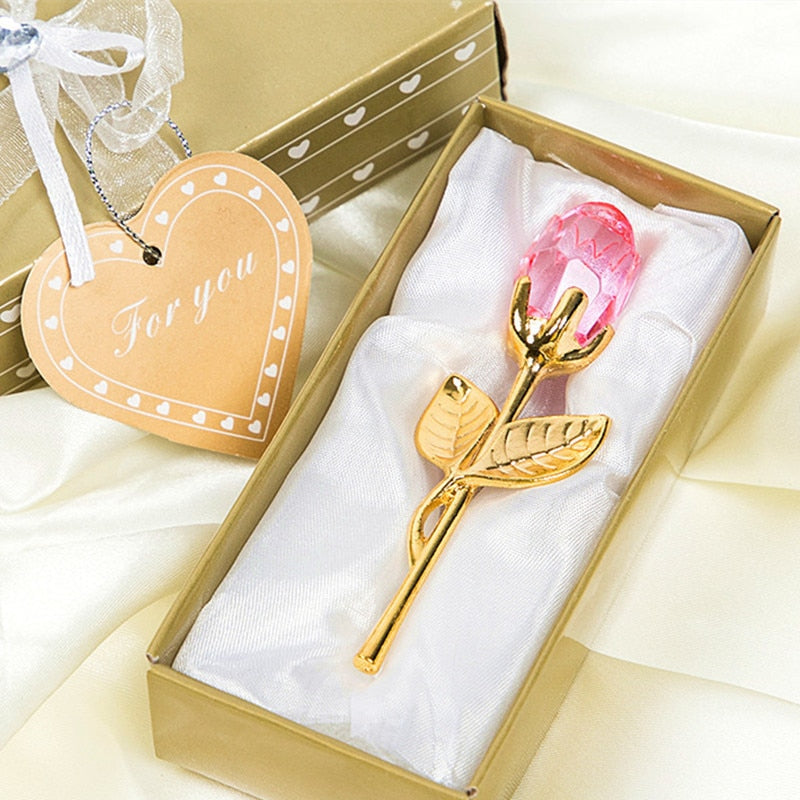 BowLift | Luxury Crystal Rose in Gift Box – Valentine's Gift for Her