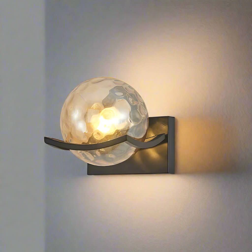BowLift | Modern LED Wall Lamp with Glass Panel