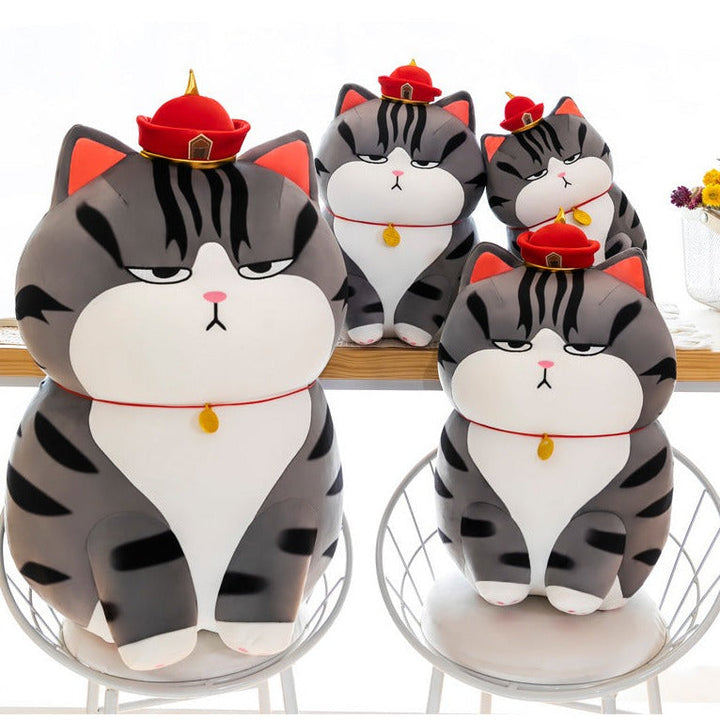 Moody Cat Soft Cuddly Plush Pillow | Bowlift