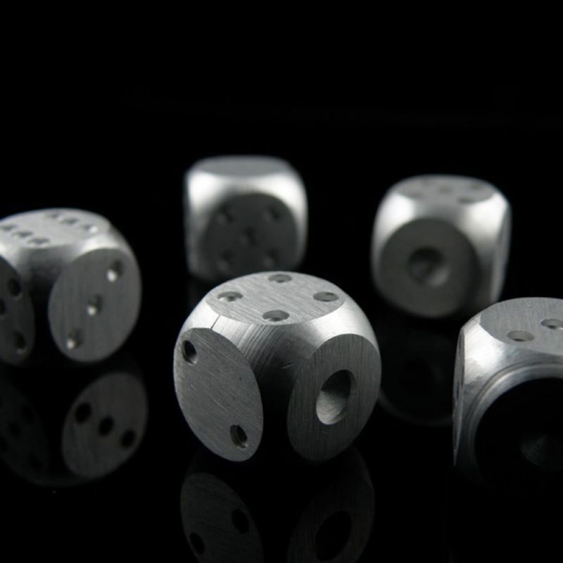 BowLift | 5pcs Aluminum Alloy Metal Dices