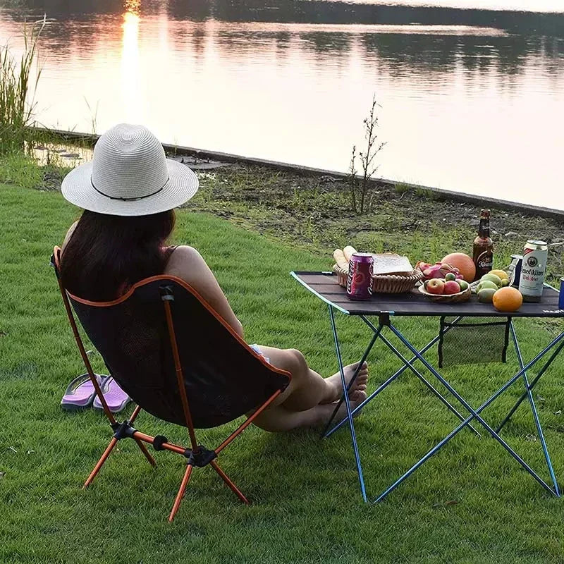 BowLift | Camporo Outdoor Set | Folding Chair & Beach Blanket | Ultralight & Compact | For Travel & Nature