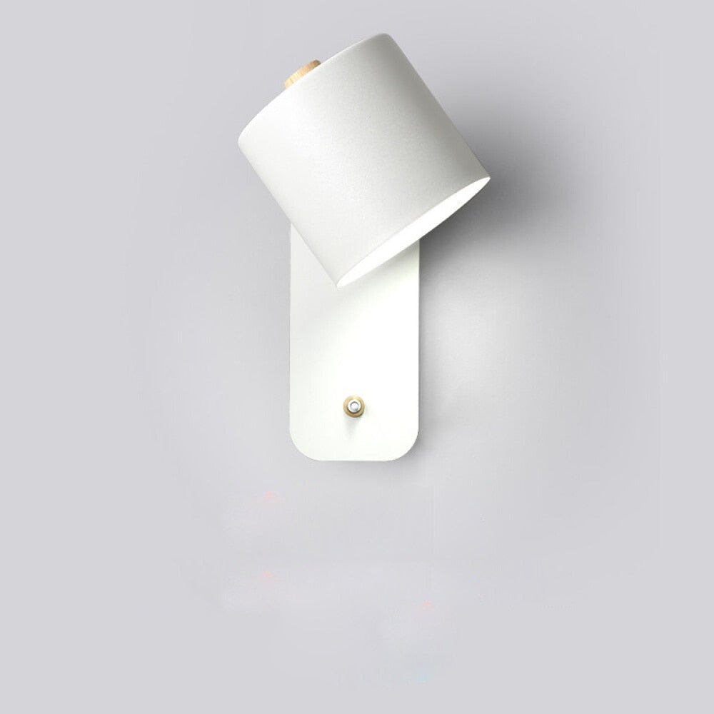 BowLift | Modern LED Wall Light with Switch – Indoor Wall Sconce for Home Decor