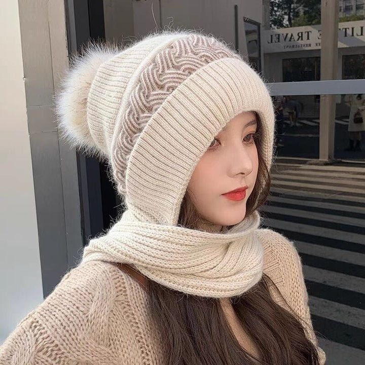 BowLift | 2in1 Wool Winter Scarf Hat