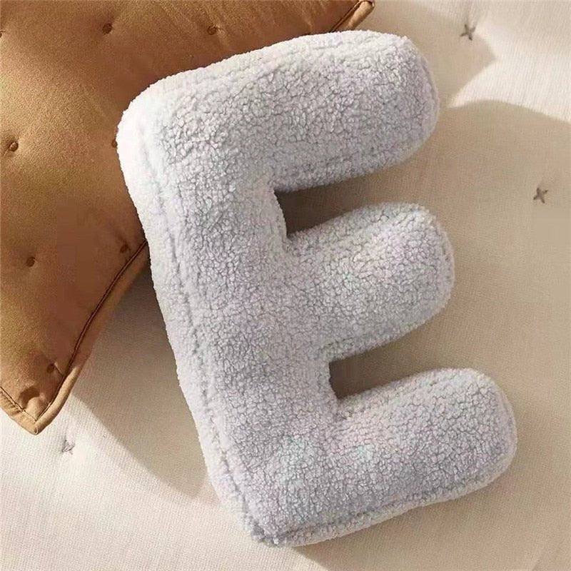 BowLift | PlushLetter Pillow - Soft Letter Pillow for Bedroom and Children's Room