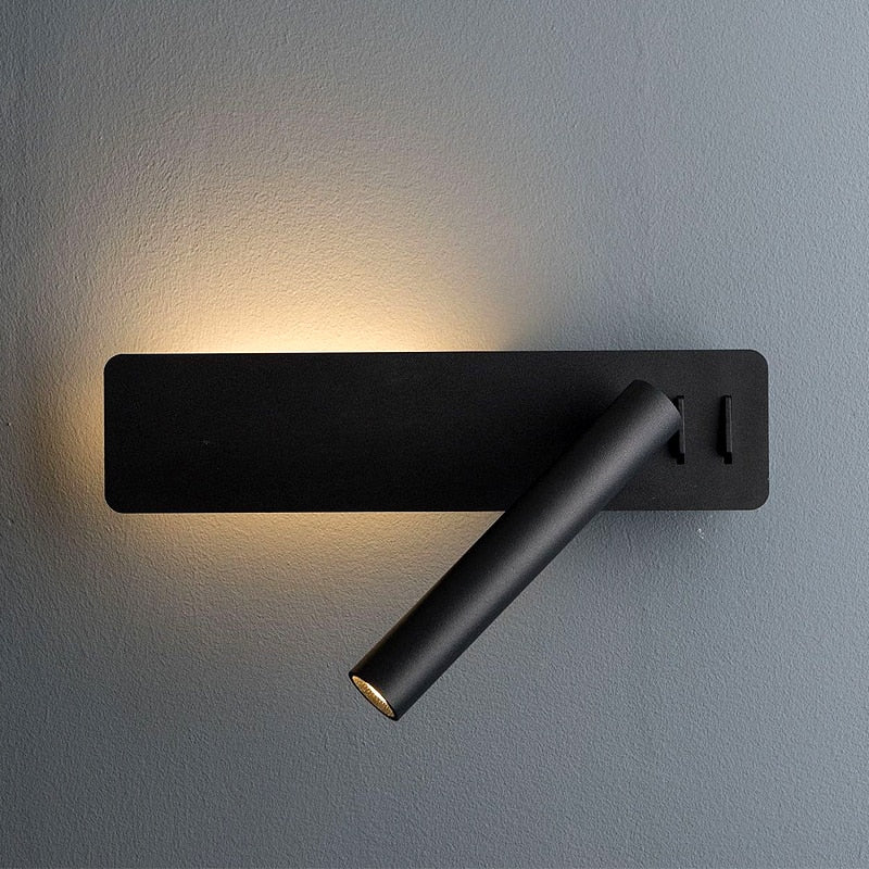 BowLift | Rotatable LED Wall Reading Light for Bedroom | Adjustable Brightness & Colour Modes