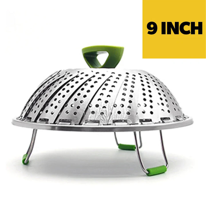 BowLift | Stainless Steel Collapsible Mesh Steamer Basket