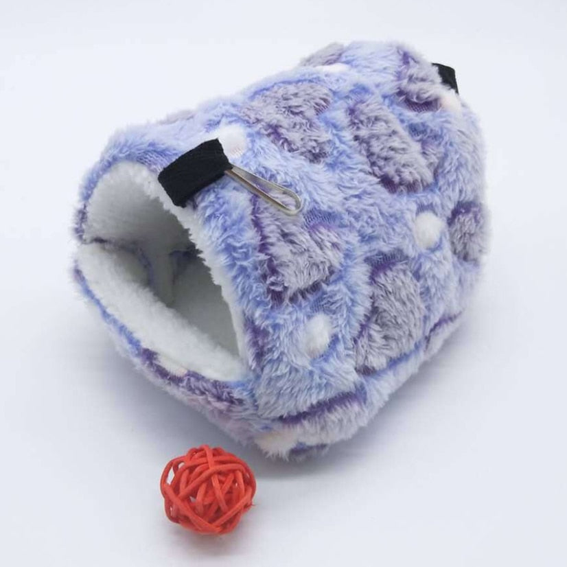 Soft Hamster House with Hammock Bowlift