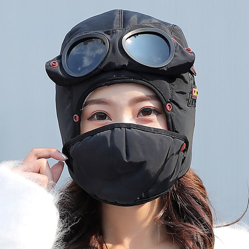 BowLift | Fully Shielded Aviator Googles Hat