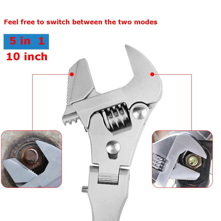Multifunctional Adjustable Universal Wrench | Bowlift