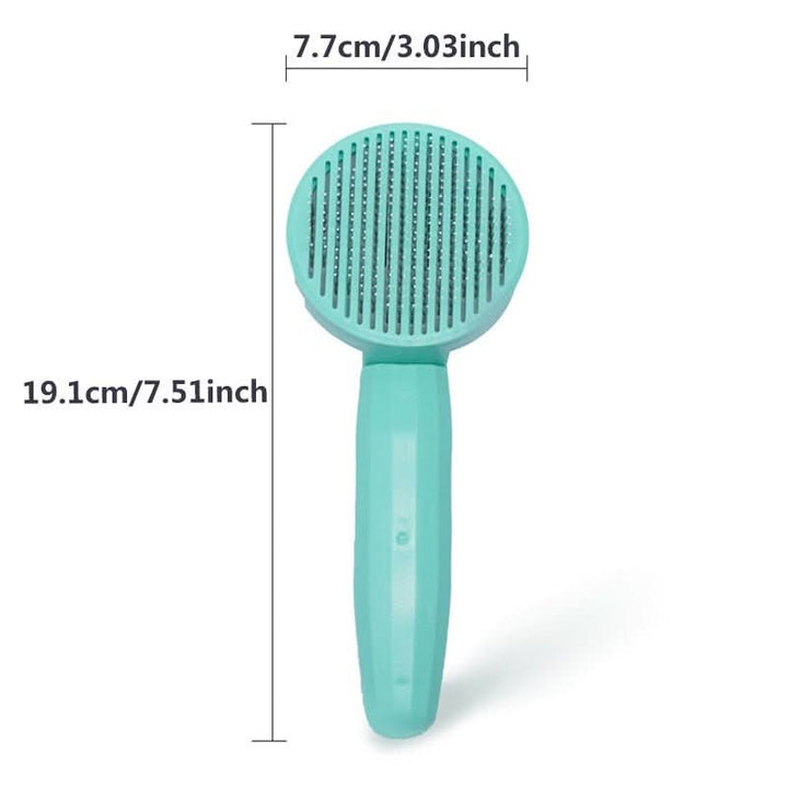 BowLift | SELFCLEAN BRUSH – Self-cleaning cat brush for less hair loss & clean coat