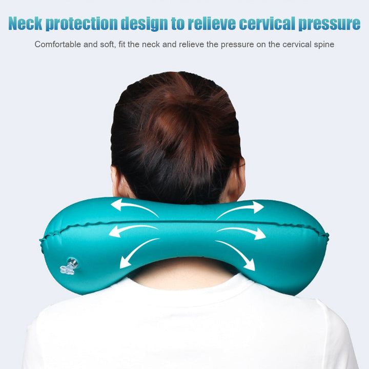 BowLift | Air Rest Inflatable Easy Pump Neck Pillow