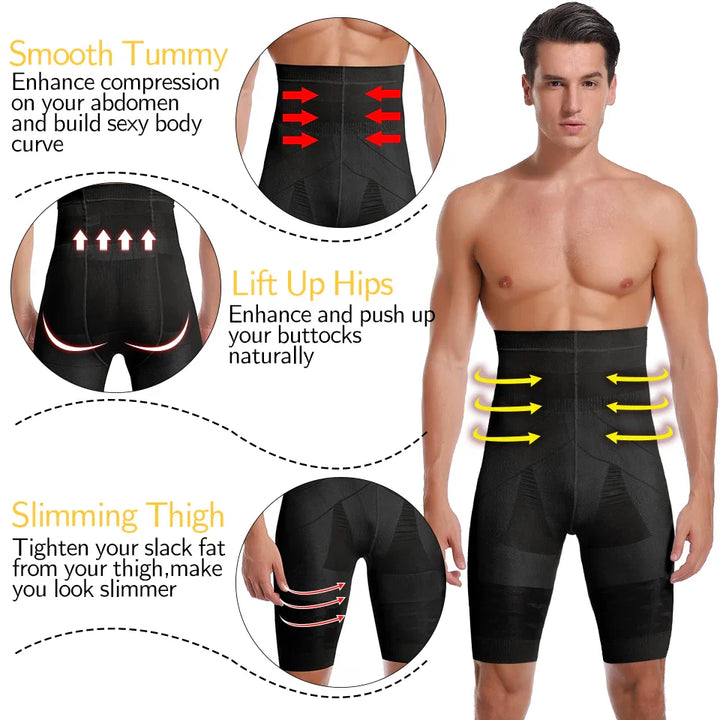 BowLift | Men's High Waist Tummy Control Shapewear