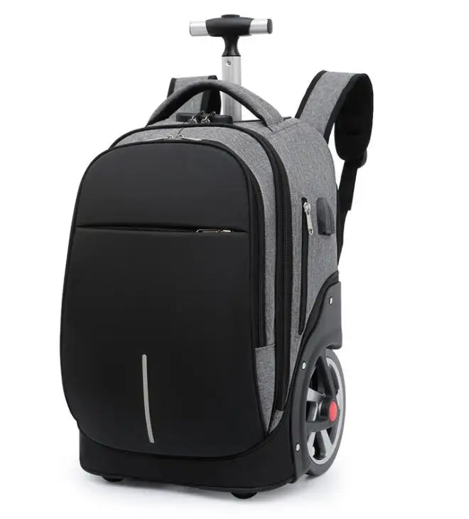 Wheeled Multi-Purpose Mobile Rolling Travel Backpack | Bowlift