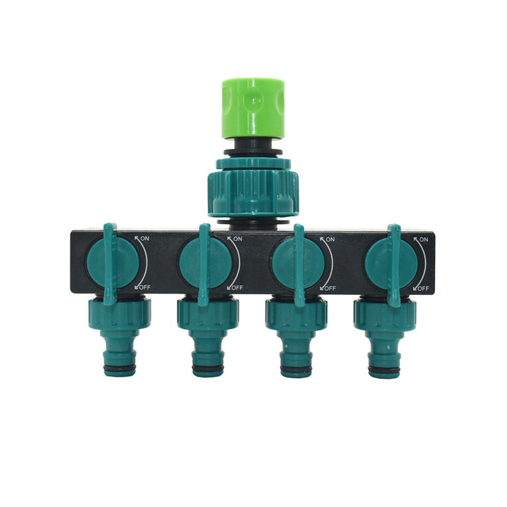 4-Way Garden Tap Water Splitter | Bowlift