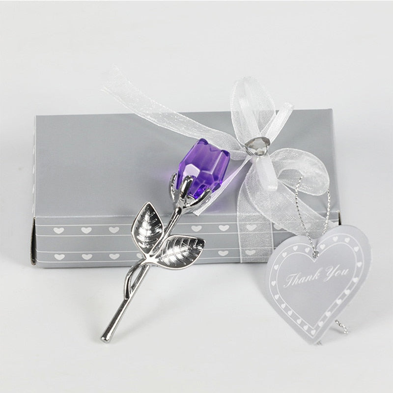 BowLift | Luxury Crystal Rose in Gift Box – Valentine's Gift for Her