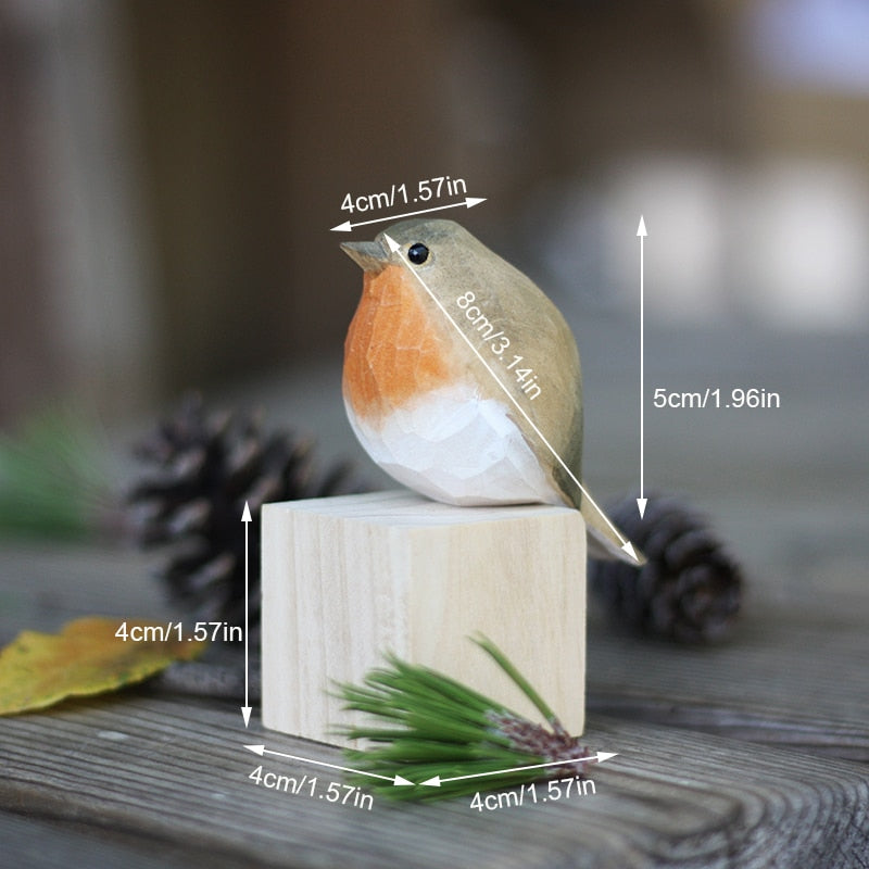 BowLift | NordicFeathers - Elegant Wooden Bird Figurines