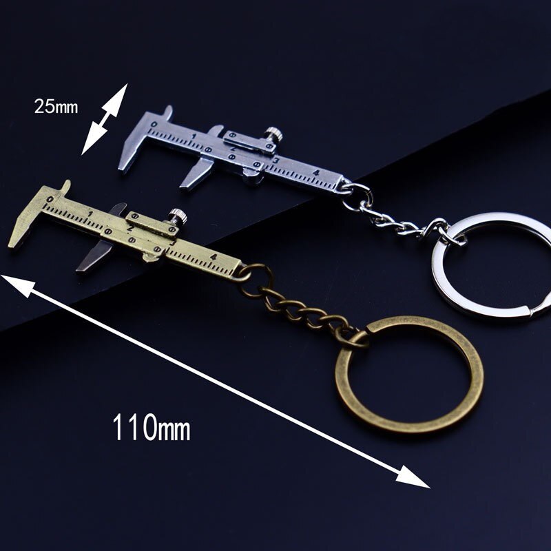 Mini Caliper Ruler Keychain | Bowlift