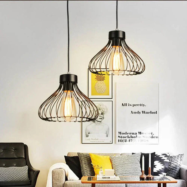 BowLift | UrbanMetal - Chic Industrial Pendant Lamp