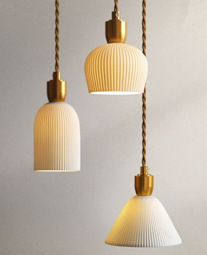 Modern Nordic Ceramic Pendant Lamps | Bowlift