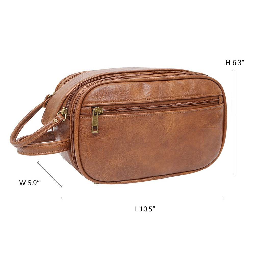 BowLift | Mermaid Dream Waterproof Leather Travel Makeup Storage Bag