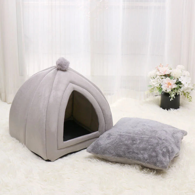 Purrfect •  Hut Cat Bed