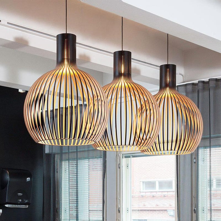 BowLift | Handmade Wooden Pendant Light