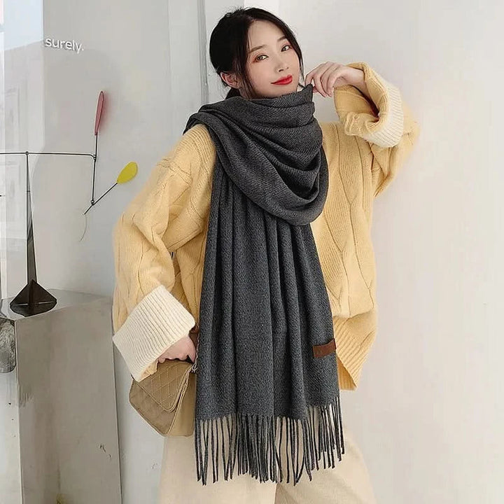 BowLift | Women’s Cotton Winter Scarf – Soft, Warm, Elegant Style