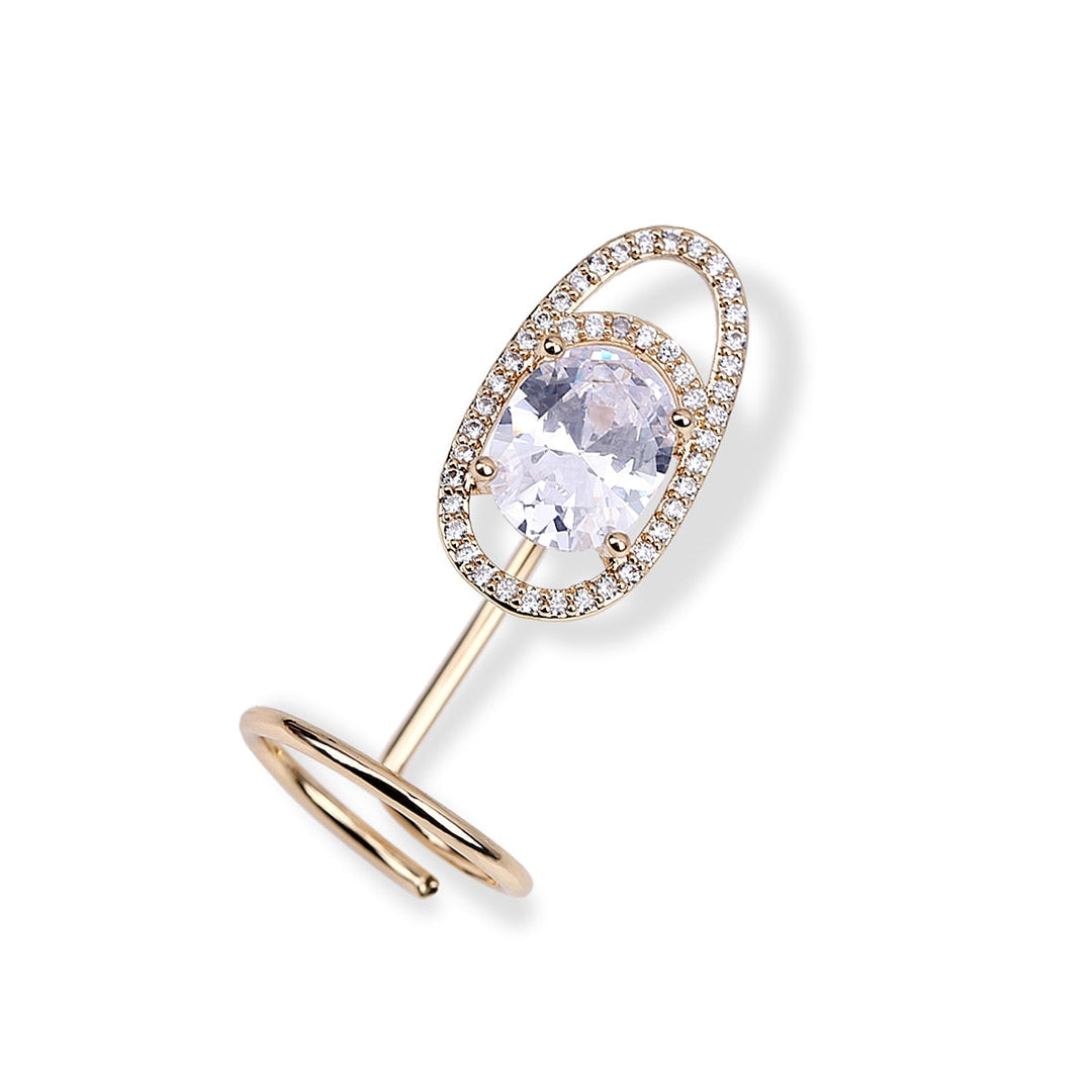 BowLift | Sleek Line Gothic Metal Thin Nail Rings