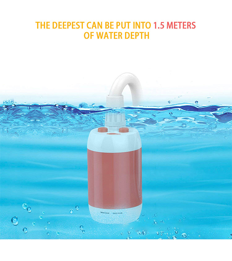 Portable Electric Outdoor Camping Shower Set | Bowlift