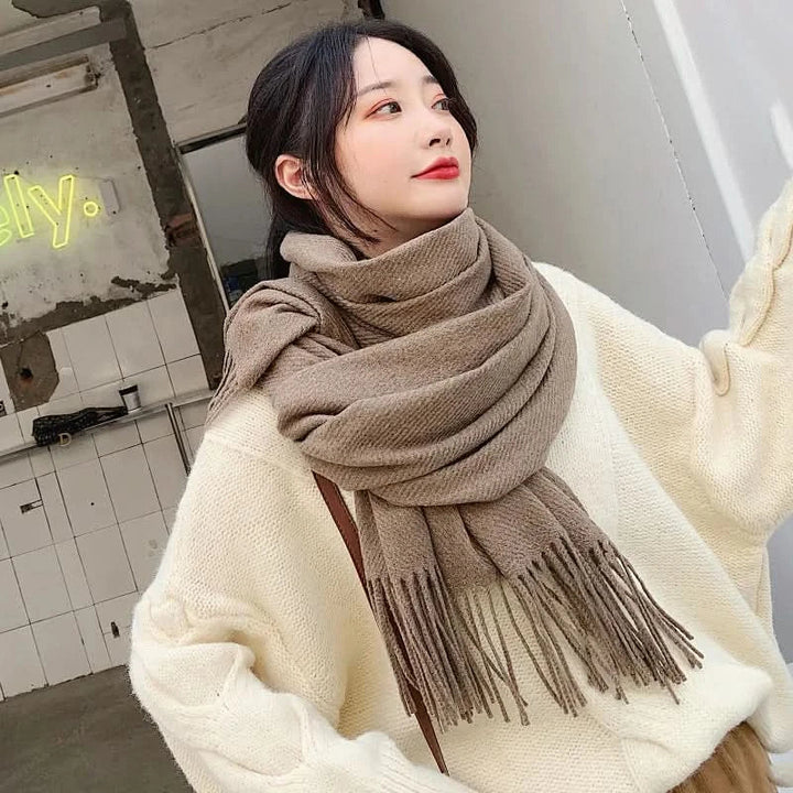 BowLift | Women’s Cotton Winter Scarf – Soft, Warm, Elegant Style