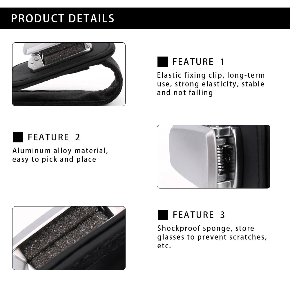 BowLift | Car Organizer Sunglasses Holder Clamp