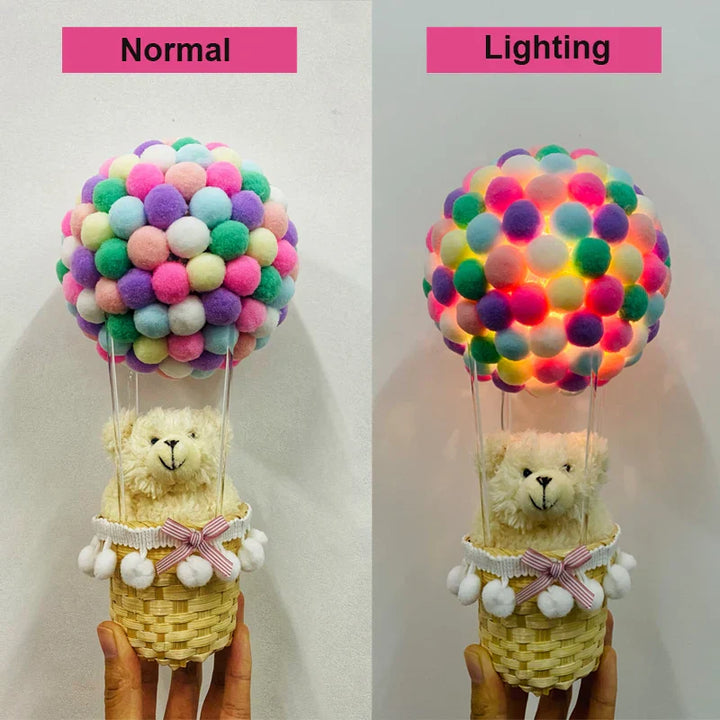 BowLift | DIY Hot Air Balloon-Shape Flying Animals Night Lamp