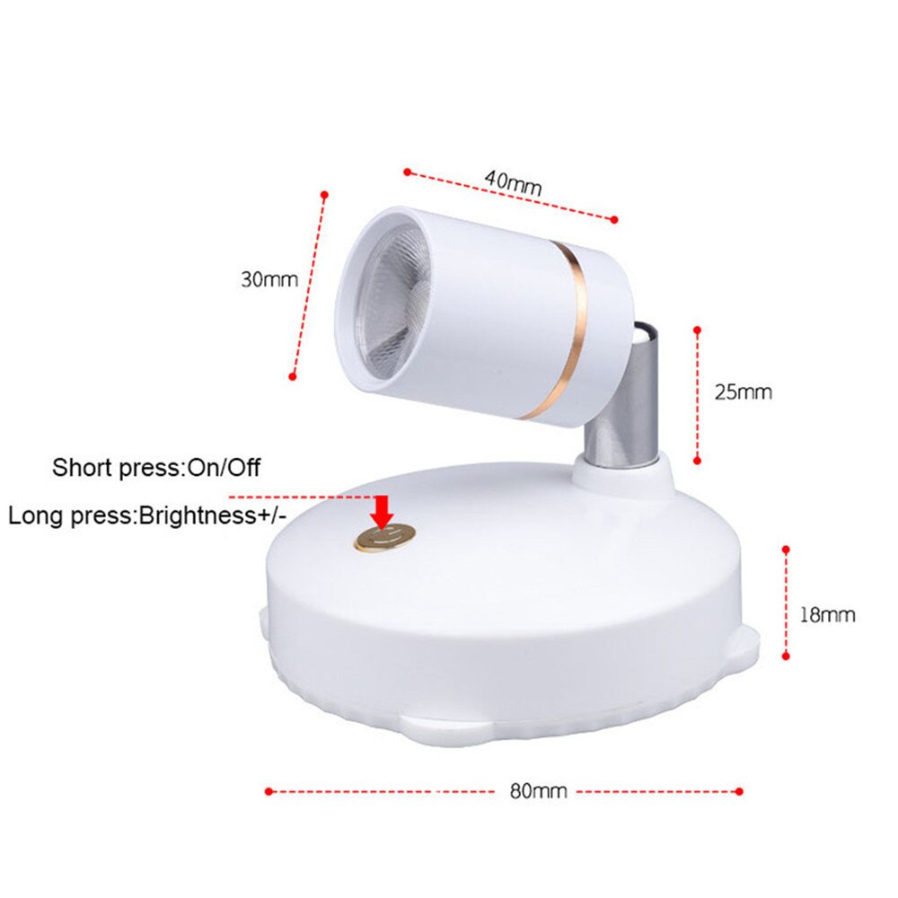 BowLift | Smart LED Remote Control Rechargeable Spotlight