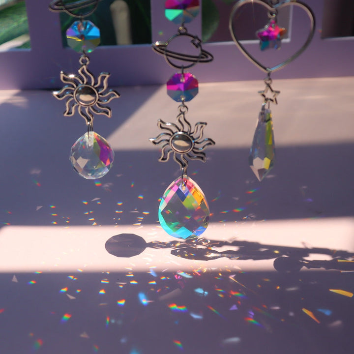 Dream Combo Symphony Crystal Wind Chime Moon Sun Catcher | Bowlift