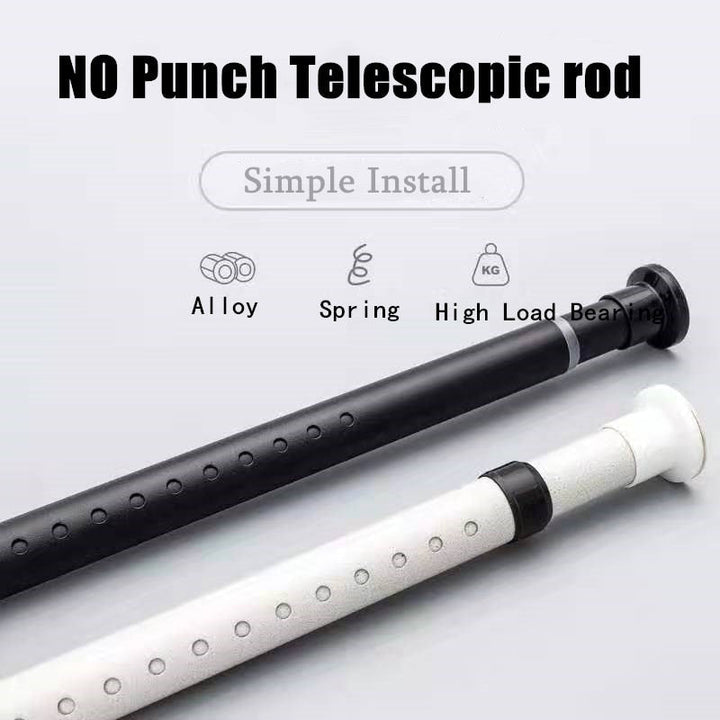 BowLift | Punch-Free Adjustable Curtain Hanging Rod