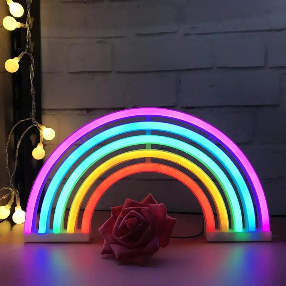 Rainbow Night Light - RadiantArc | Bowlift