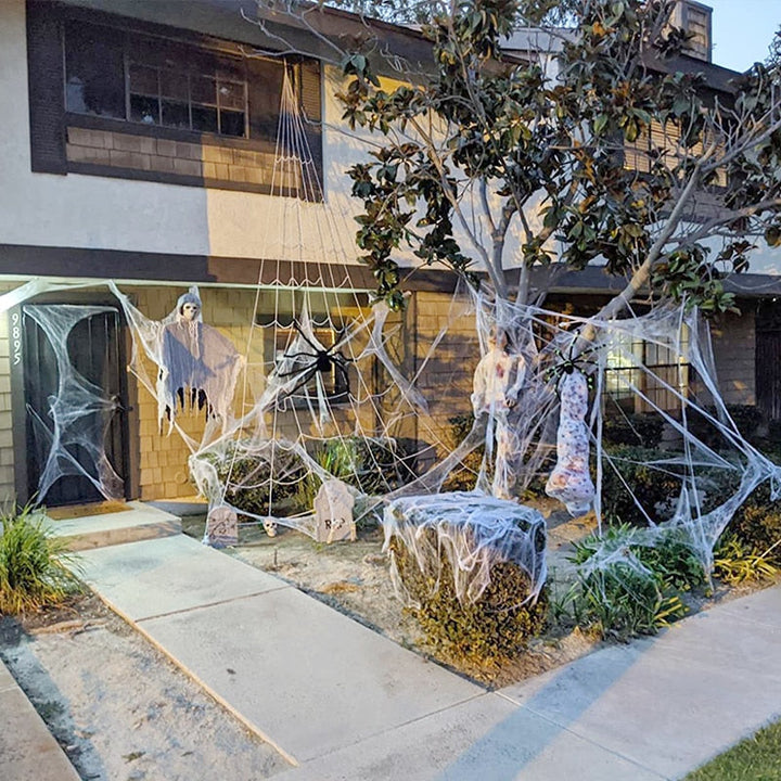 BowLift | Artificial Stretchy Cobweb Halloween Decoration