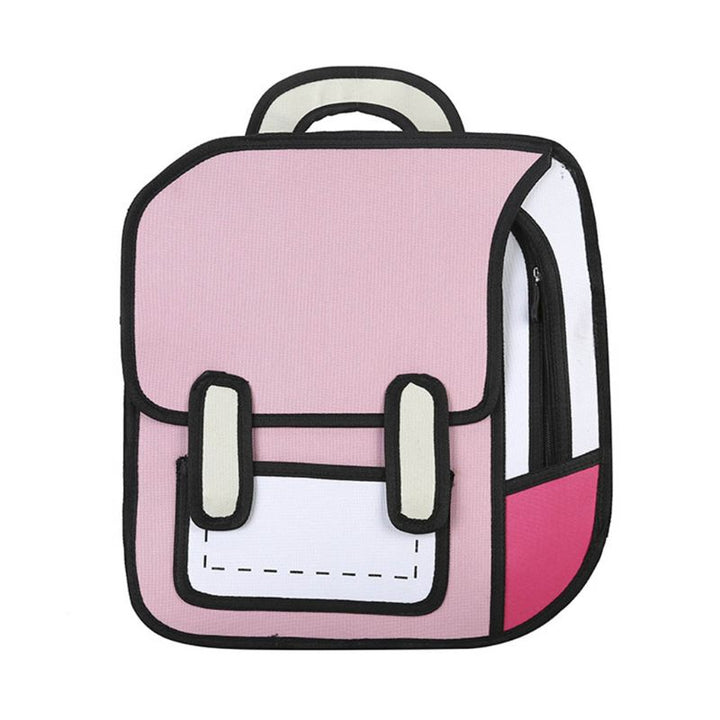BowLift | Creative 2D Unisex Cartoon Backpack