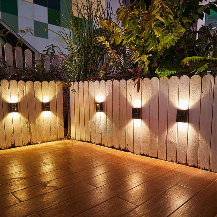 BowLift | Outdoor Solar Wall Light for Garden Fences