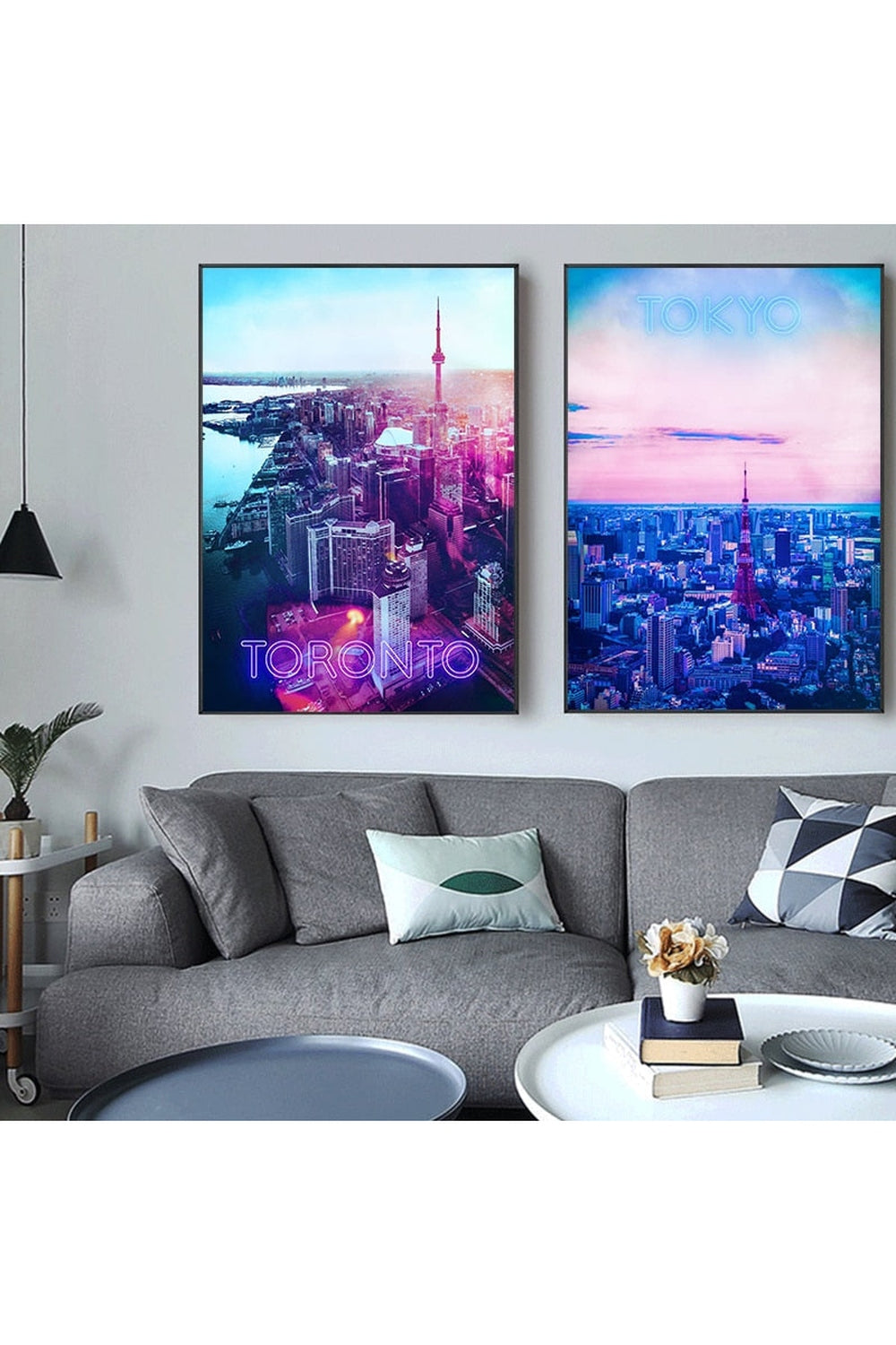 Neon Lights Poster | Bowlift