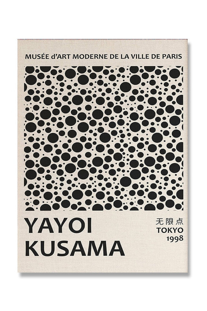 Kusama Inspired Psychedelic Poster | Bowlift