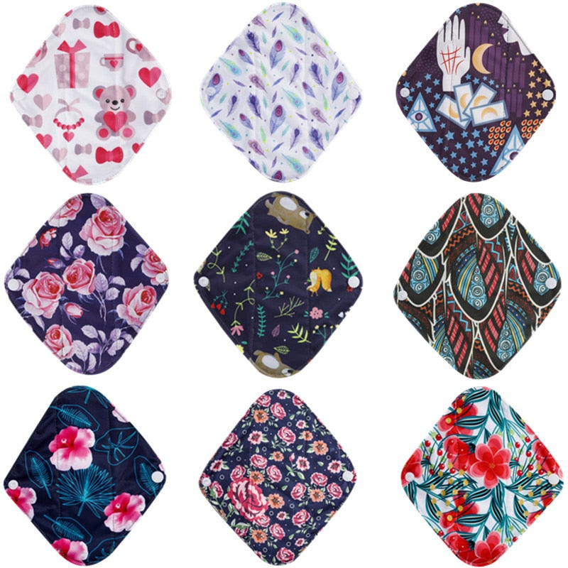 BowLift | 10 pieces reusable pads - Organic periods reusable pads
