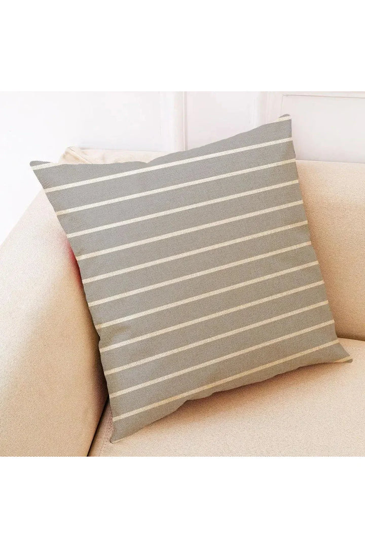 gray geometric pillowcase | Bowlift