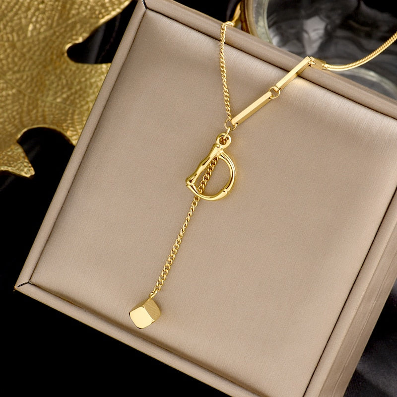BowLift | Charming Initials Letter Necklace