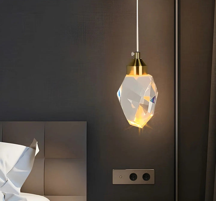 BowLift | Luxurious Crystal Chandelier with LED Lighting - CrystalElegance