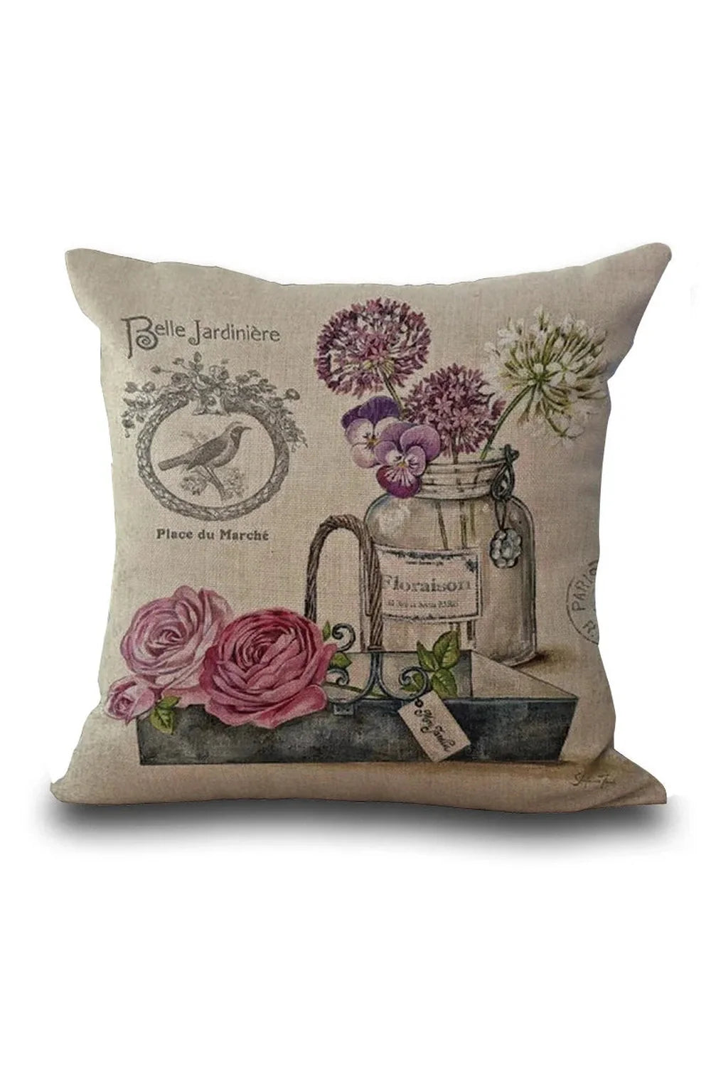 Floral Car Seat Cushion Cover | Bowlift