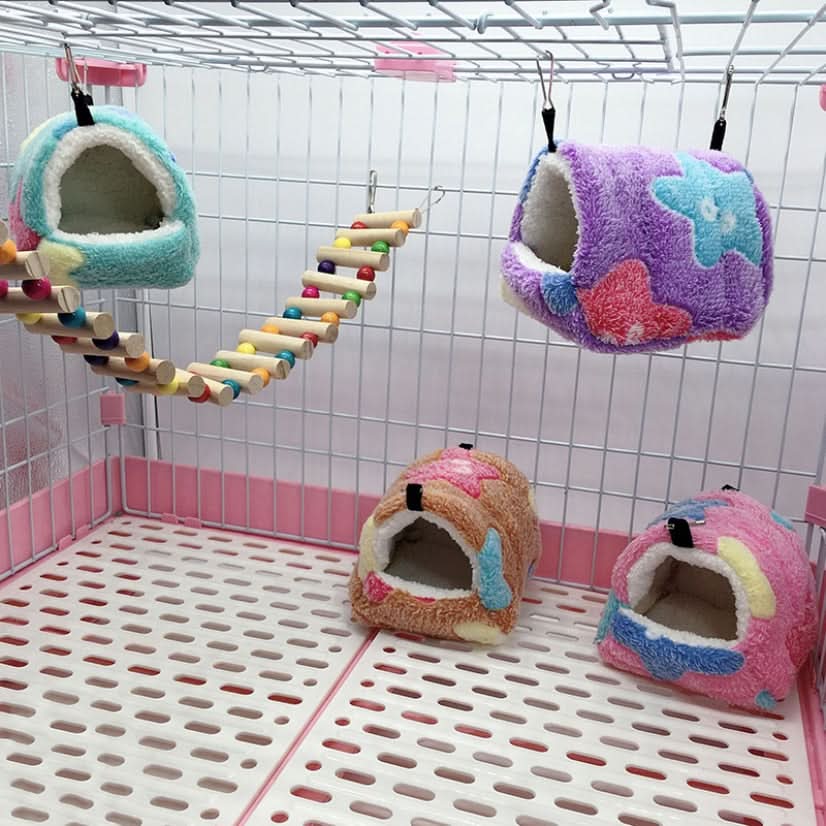 BowLift | Soft hammock house for hamsters to cuddle and sleep in