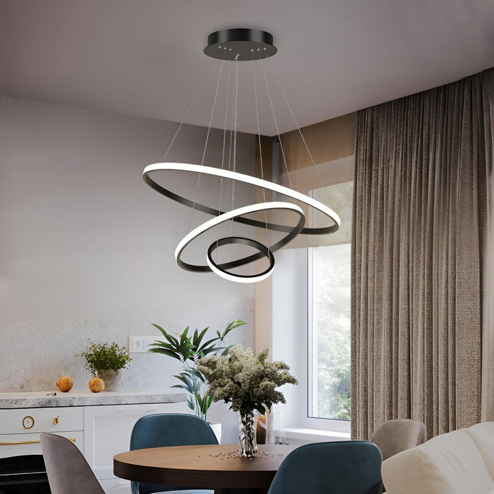 LED pendant light with ball design – Modern and Elegant | Ideal for living room or dining room | Bowlift