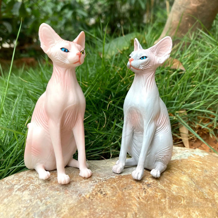 Modern Whisper Sphynx Cat TaBowlifte Decor | Bowlift