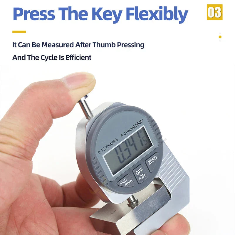 BowLift | High-Sensitivity Digital Thickness Measuring Tool